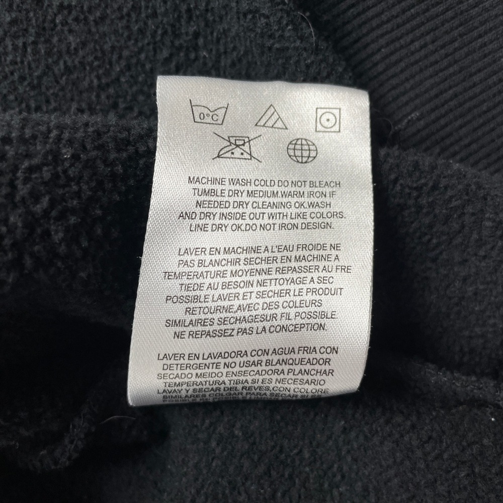 Harley Davidson Sweater Mens XL Black Full Zip Hoodie Avalanche Golden Colorado - Picture 10 of 13